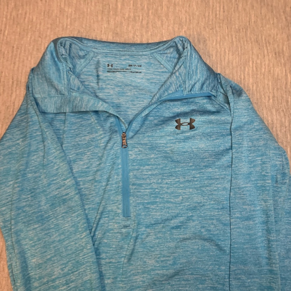 Under Armour Blue Quarter-Zip Pullover